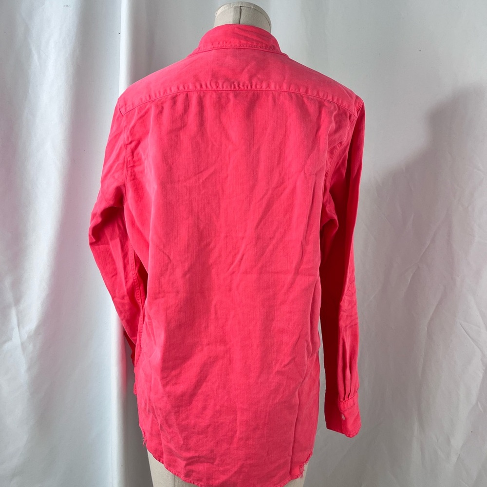 Frank & Eileen ‘Eileen’ bright pink button down - Picture 3 of 5